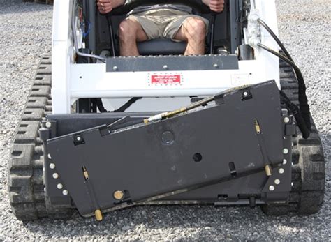 skid steer back plate|skid steer tilt plate attachment.